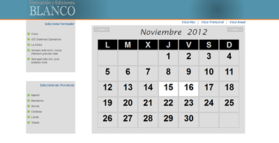 Agenda Cursos
